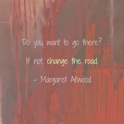 change the road